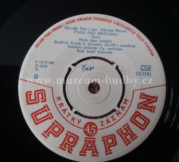 Taneční Orchestr Čs. Rozhlasu / Jiří Popper, Miroslav Kefurt S Rytmickou Skupinou