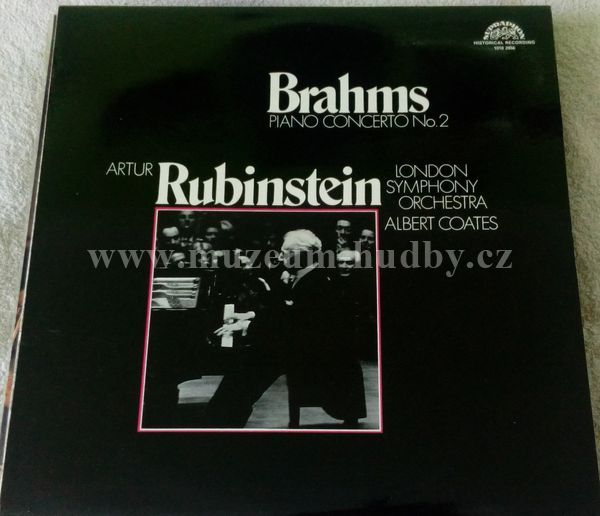 Brahms, Artur Rubinstein, London Symphony Orchestra, Albert Coates