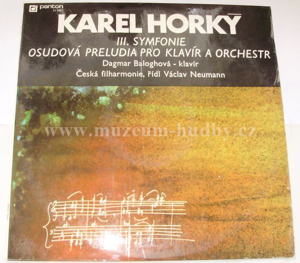 Dagmar Baloghová, Česká filharmonie/Václav Neumann