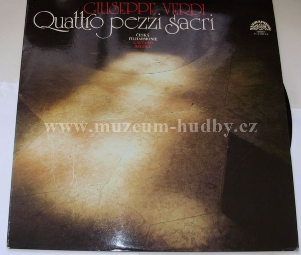 Giuseppe Verdi, Česká Filharmonie, Gaetano Delogu