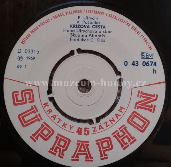 Hana Ulrychová, Atlantis