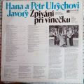 Hana A Petr Ulrychovi, Javory-Zpívání Při Vínečku (Singing With Wine)