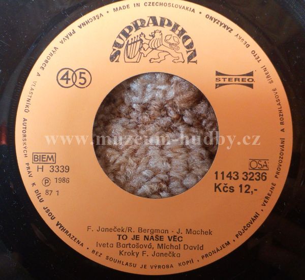 Iveta Bartošová, Michal David, Kroky F. Janečka