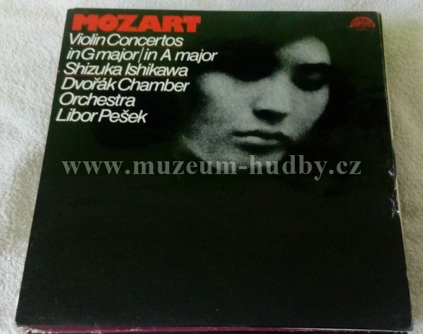 Mozart - Shizuka Ishikawa, Dvořák Chamber Orchestra, Libor Pešek