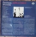 Jožka Černý, Brněnský Rozhlasový Orchestr Lidových Nástrojů-Za Tú Horú, Za Vysokú (Songs From The South Moravia)