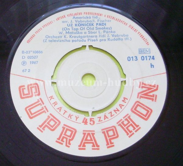 Waldemar Matuška, Sbor Lubomíra Pánka