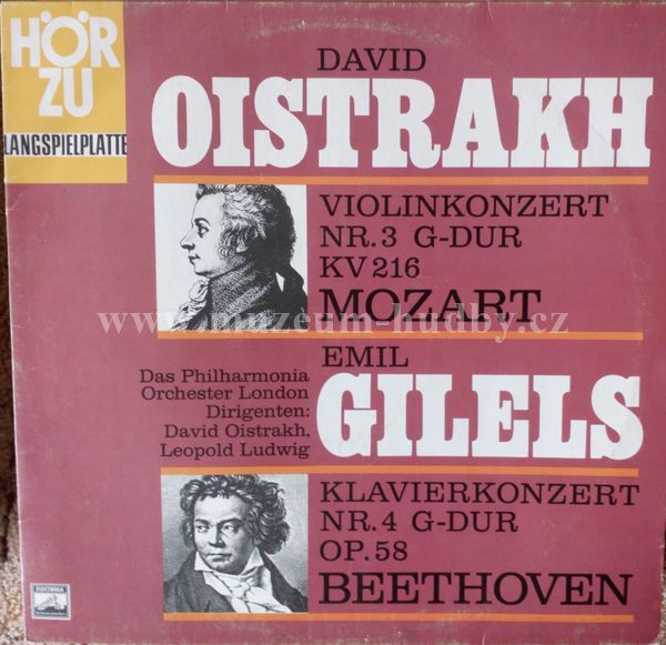 Beethoven / Mozart / Emil Gilels / David Oistrakh