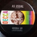 Brenda Lee-As Usual / Lonely Lonely Lonely Me