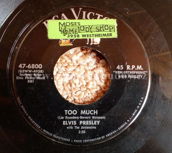 Elvis Presley With The Jordanaires