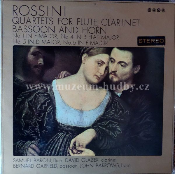 Rossini / Samuel Baron, David Glazer, Bernard Garfield, John Barrows