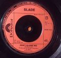 Slade-Merry Xmaƨ Everybody / Don't Blame Me