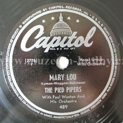 The Pied Pipers With Paul Weston And His Orchestra