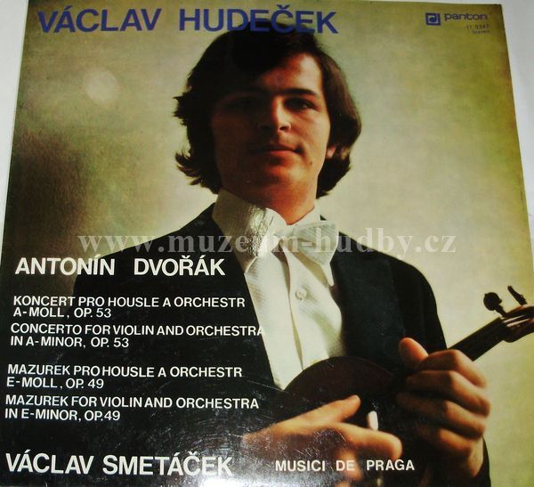 Antonín Dvořák / Václav Hudeček - Václav Smetáček - Musici De Praga