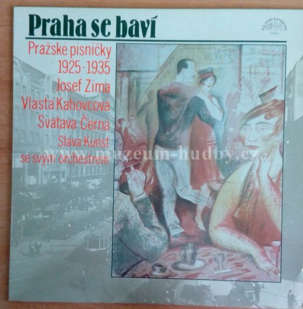 Josef Zíma, Vlasta Kahovcová, Svatava Černá, Sláva Kunst Se Svým Orchestrem