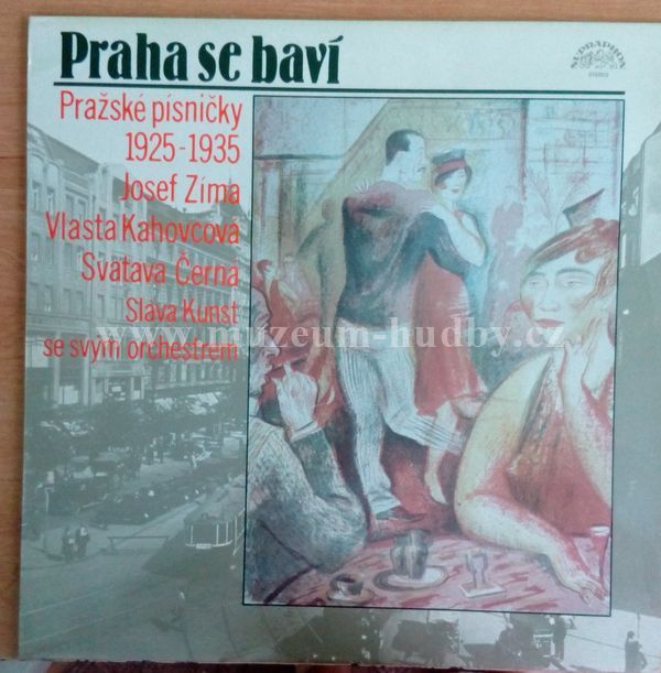 Josef Zíma, Vlasta Kahovcová, Svatava Černá, Sláva Kunst Se Svým Orchestrem