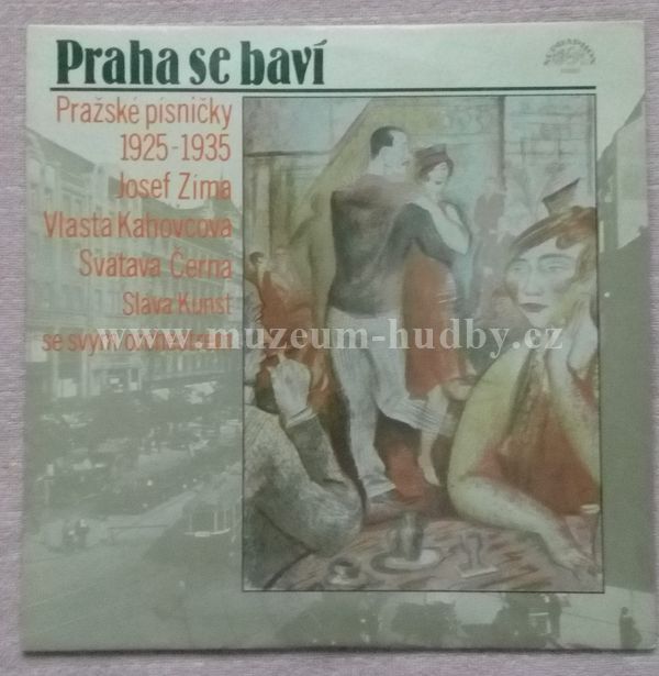 Josef Zíma, Vlasta Kahovcová, Svatava Černá, Sláva Kunst Se Svým Orchestrem