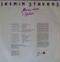 Jasmin Stavros-More, vino i ljubav