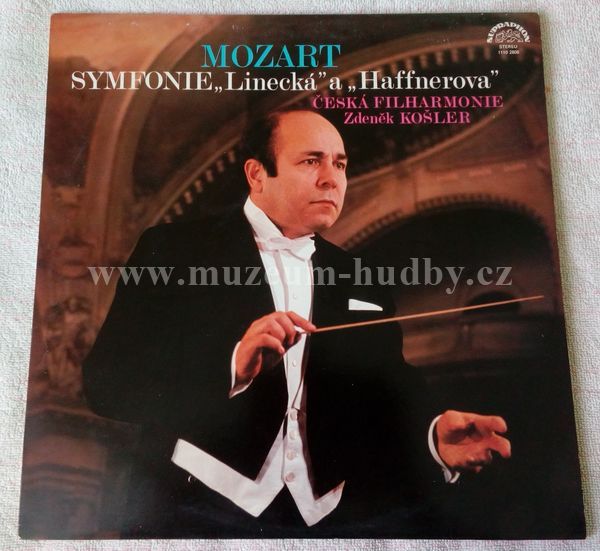 Mozart, Česká Filharmonie, Zdeněk Košler