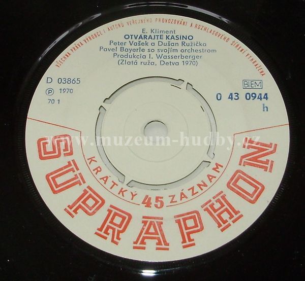 Peter Vašek A Dušan Ružička / Darina Cesnaková A Peter Sedlák