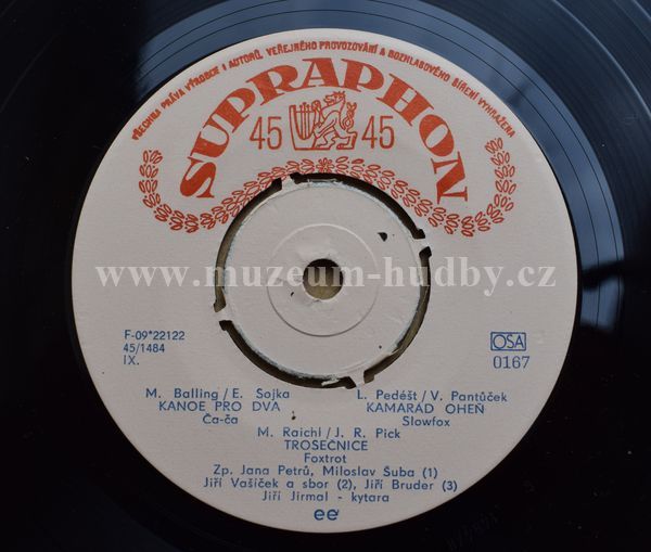 Rudolf Pellar, Jiří Jirmal, Jana Petrů, Miloslav Šuba, Jiří Vašíček, Jiří Bruder