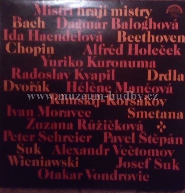 A. Dvořák / F. Chopin / J.S. Bach / L.v. Beethoven / ...