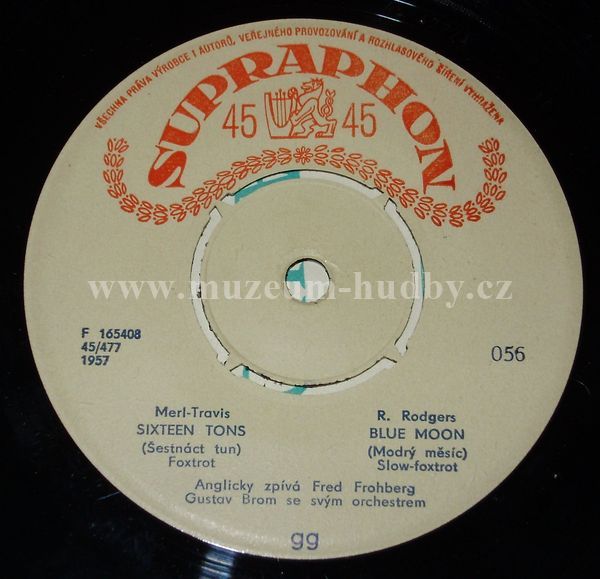 Fred Frohberg, Gery Scott, Gustav Brom Se Svým Orchestrem