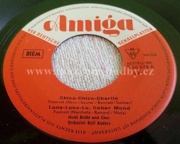 Heidi Brühl / Jenny Petra, Die Ping-Pongs u. d. Hemmann-Quintett