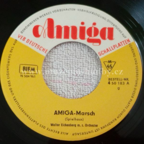 Walter Eichenberg m. s. Orchester