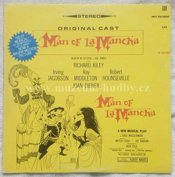 Original Cast, Richard Kiley, Joan Diener, Irving Jacobson, Robert Rounseville, Ray Middleton