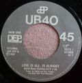 UB40-Love Is All Is All Right