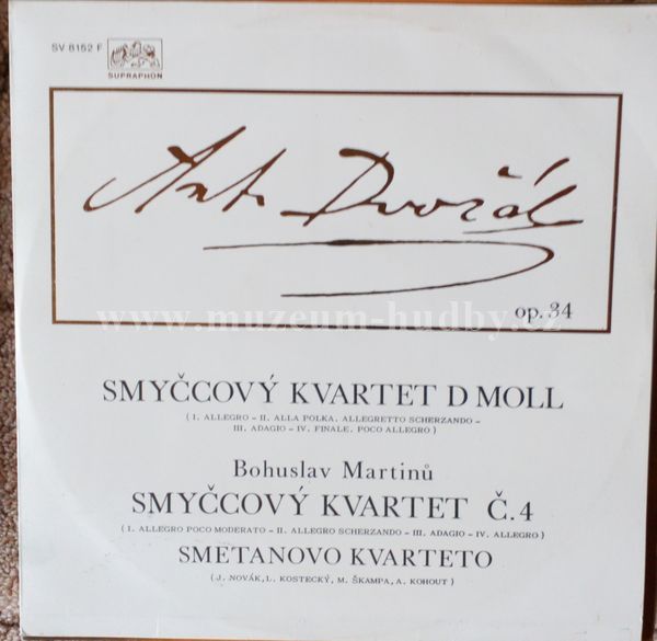 Antonín Dvořák / Bohuslav Martinů