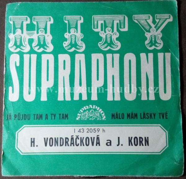 H. Vondráčková a J. Korn
