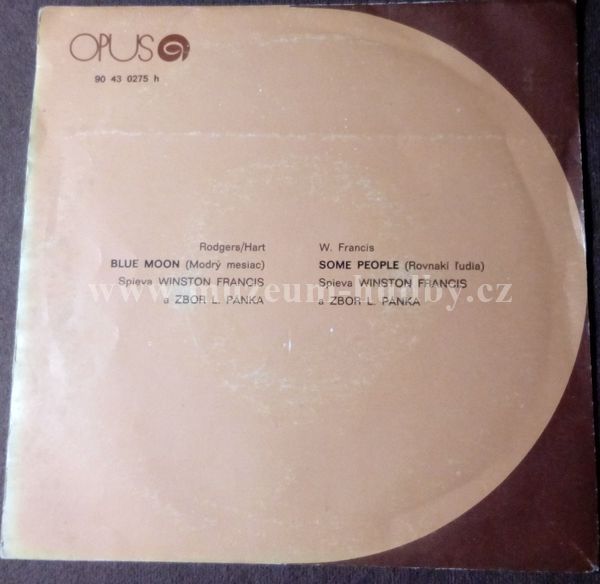 Winston Francis, Lubomír Pánek Singers