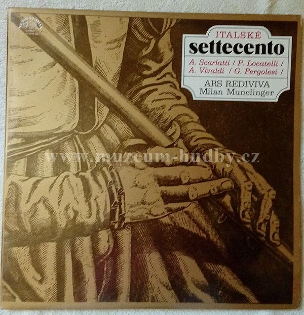 Antonio Vivaldi, Pietro Antonio Locatelli, Arcangelo Corelli, Giuseppe Sammartini, Alessandro Scarlatti, Giovanni Battista Pergolesi