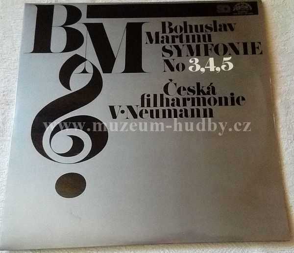 Bohuslav Martinů, Česká Filharmonie, V•Neumann