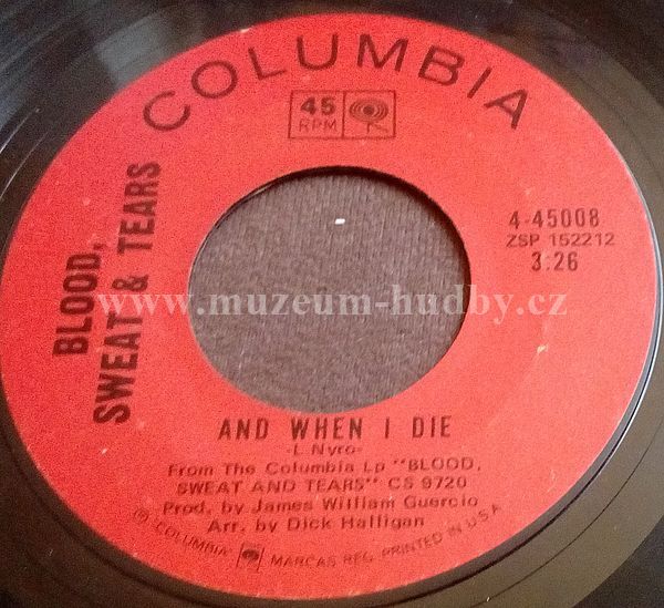 Blood, Sweat And Tears