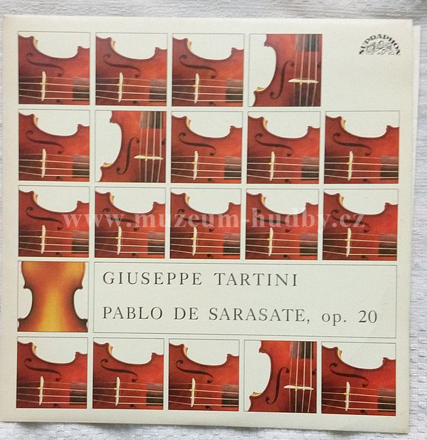 Giuseppe Tartini, Gaetano Pugnani, Henryk Wieniawski, Pablo de Sarasate, Johannes Brahms, Niccolò Paganini, Maurice Ravel, William Kroll - Ida Haendelova*, Alfred Holeček