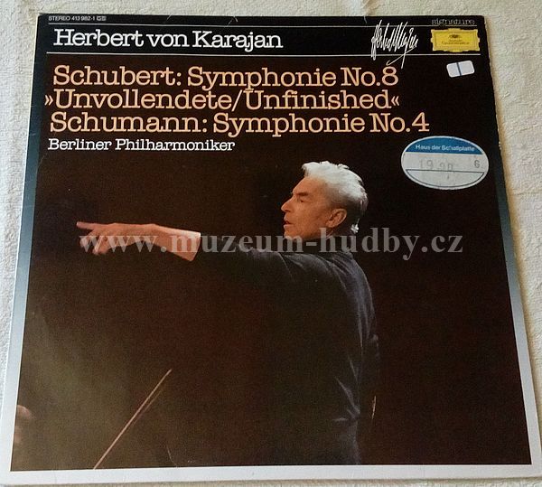 Herbert von Karajan, Berliner Philharmoniker, Franz Schubert, Robert Schumann