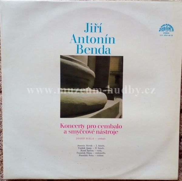 Jiří Antonín Benda / Josef Hála
