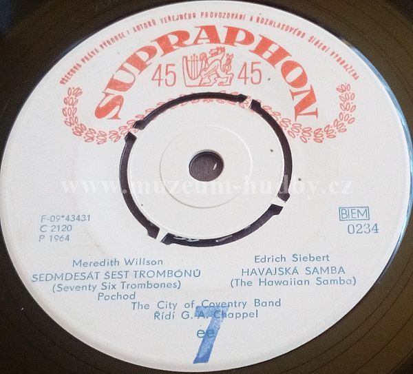 Meredith Wilson/ Edrich Siebert/ Harold Moss