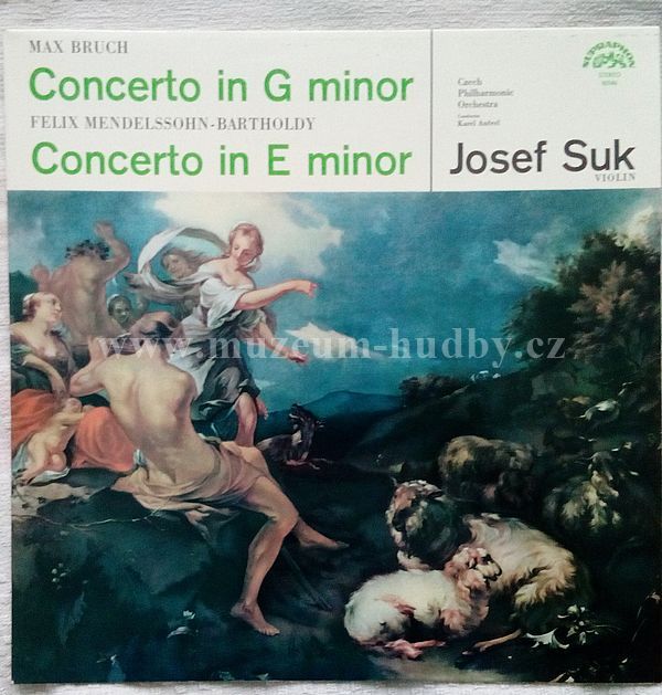 Max Bruch / Felix Mendelssohn-Bartholdy - Josef Suk, Czech Philharmonic Orchestra, Karel Ančerl