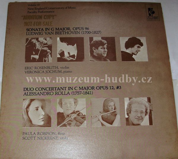 New England conservatory of music faculty performace