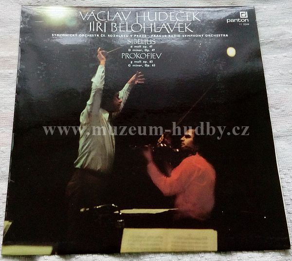 Sibelius / Prokofjev ; Václav Hudeček, Jiří Bělohlávek, Prague Radio Symphony Orchestra