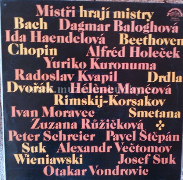 A. Dvořák / F. Chopin / J.S. Bach / L.v. Beethoven / ...