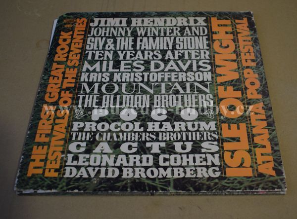 Johnny Winter, Poco, Ten Years After, Mountain, David Bromberg,...