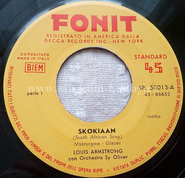 Louis Armstrong Con Orchestra Sy Oliver