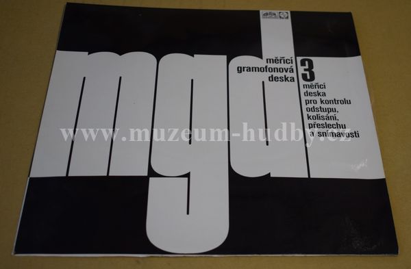 Měřící deska pro kontrolu odstupu, kolísání, přeslechu a snímavosti