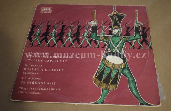 P. I. Čajkovskij / M. I. Glinka/ A. P. Borodin, hraje Česká Filharmonie, řídí K. Ančerl