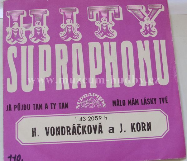 Helena Vondráčková A J. Korn