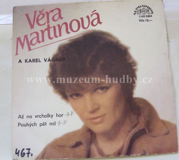 Věra Martinová A Karel Vágner
